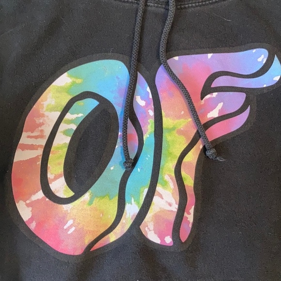 2/$25 Odd Future Rainbow/Black Hoodie - Picture 4 of 6